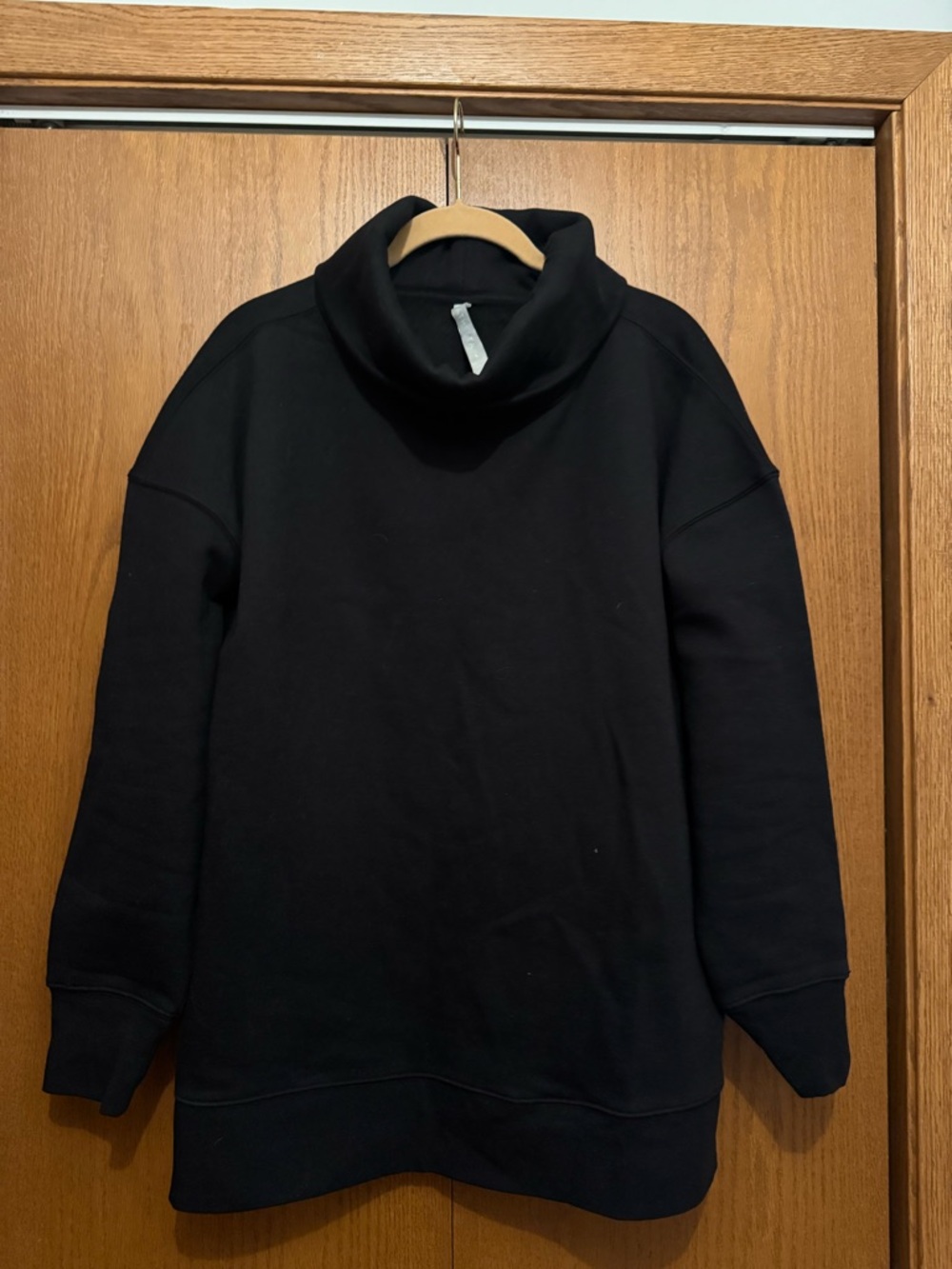 Athleta Black Womens Turtleneck Sweater